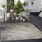 Homeroots 5 x 7 ft. Charcoal & Ivory Abstract Area Rug 385294 - alternate 6